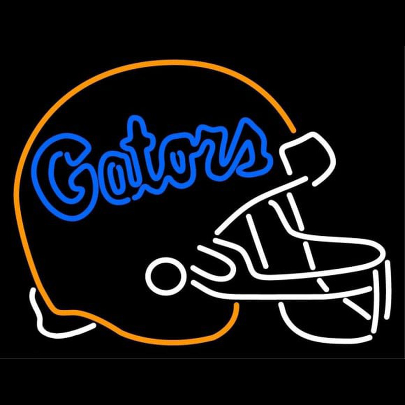 Custom Florida Gators Helmet 1984 Pres Logo NCAA Neon Sign Neon Sign USA