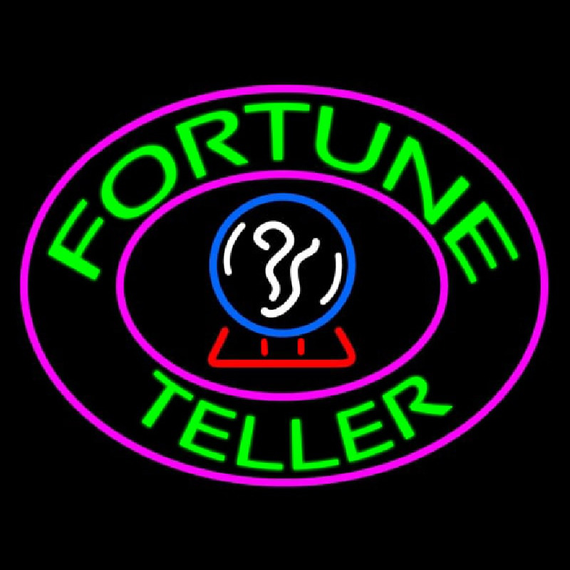 Custom Fortune Teller Neon Sign USA