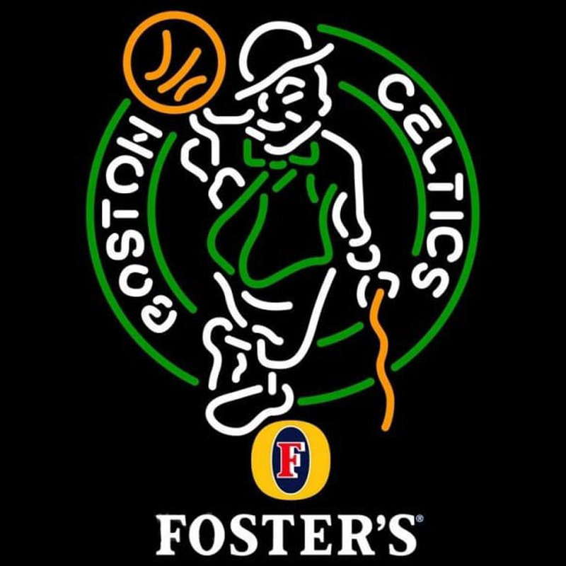 Custom Fosters Boston Celtics NBA Beer Sign Neon Sign USA