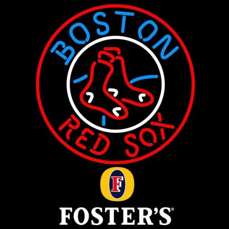 Custom Fosters Boston Red Sox MLB Beer Sign Neon Sign USA