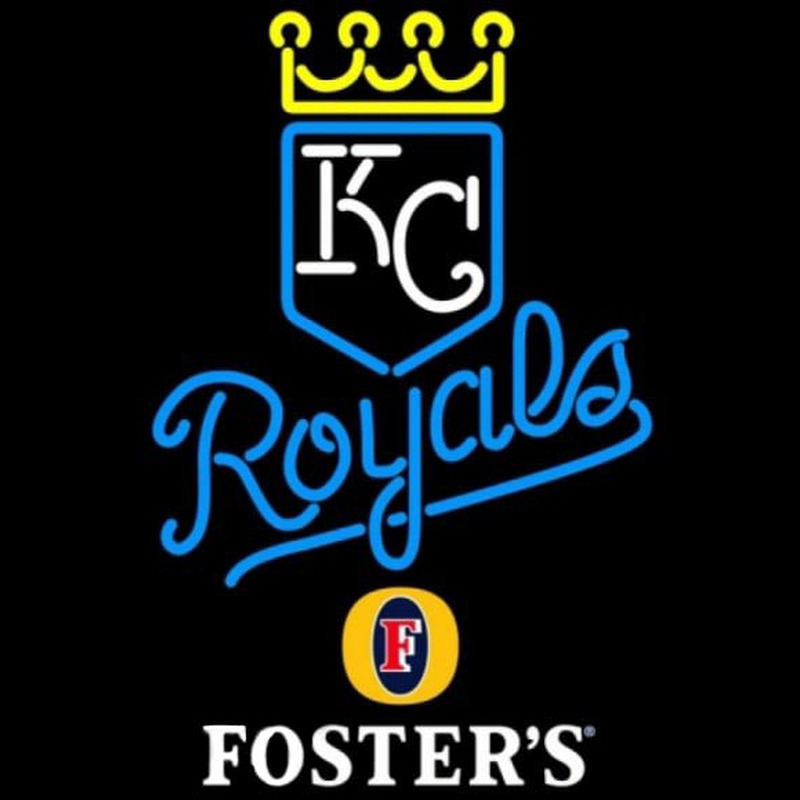 Custom Fosters Kansas City Royals MLB Beer Sign Neon Sign USA