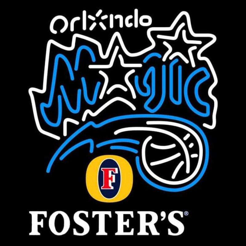 Custom Fosters Orlando Magic NBA Beer Sign Neon Sign USA