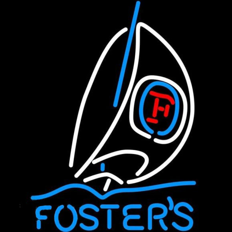 Custom Fosters Sailboat Beer Sign Neon Sign USA