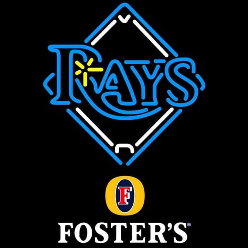 Custom Fosters Tampa Bay Rays MLB Beer Sign Neon Sign USA