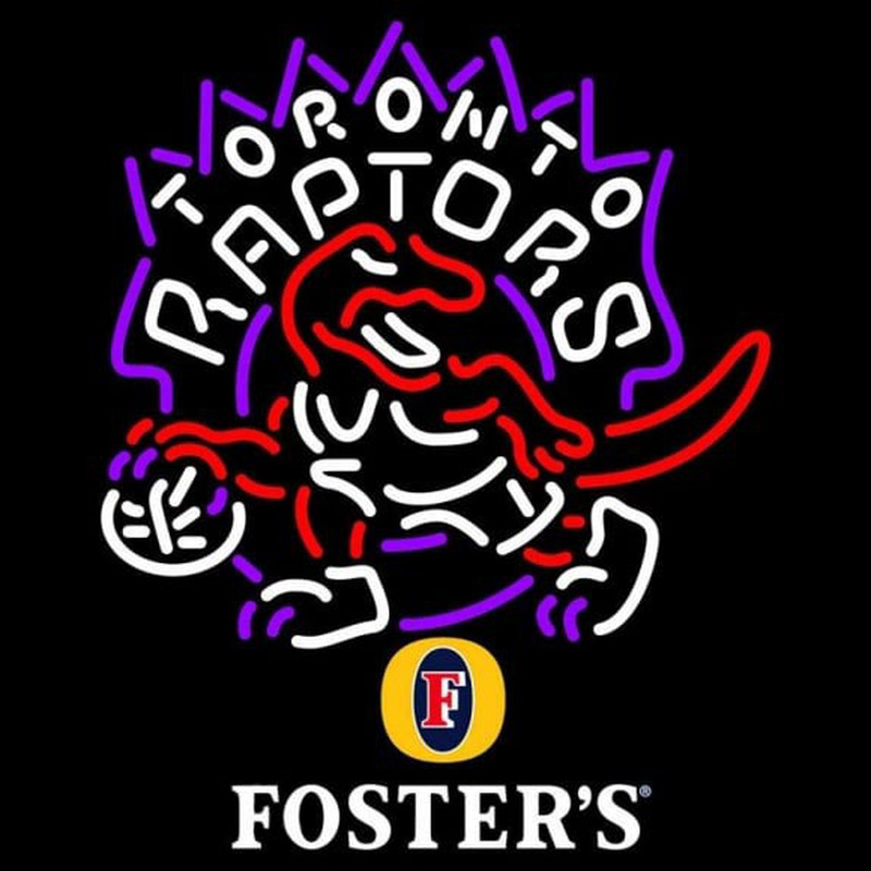 Custom Fosters Toronto Raptors NBA Beer Sign Neon Sign USA