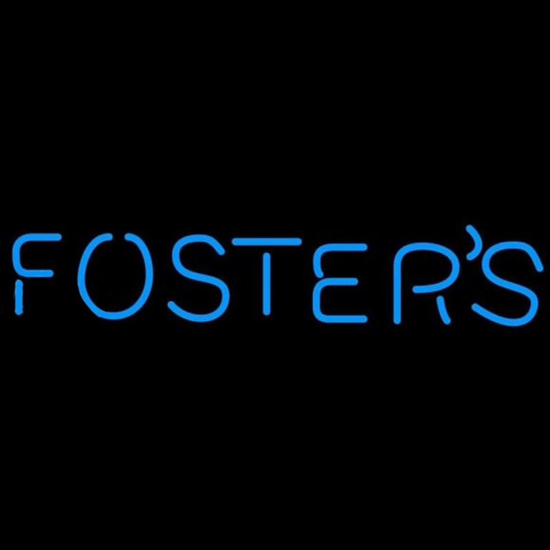 Custom Fosters Word Beer Sign Neon Sign USA