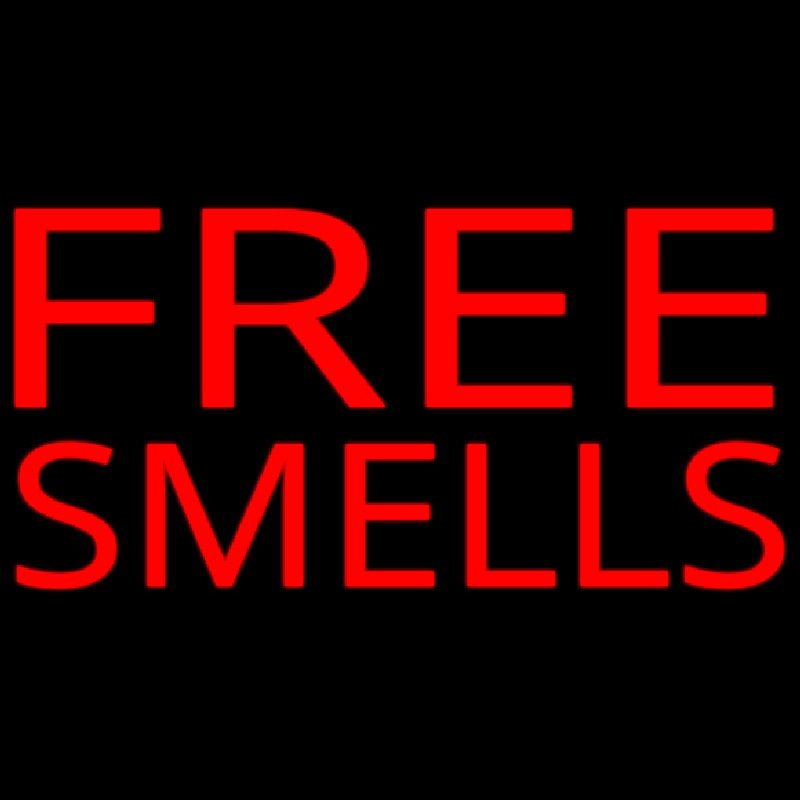 Custom Free Smells Neon Sign USA