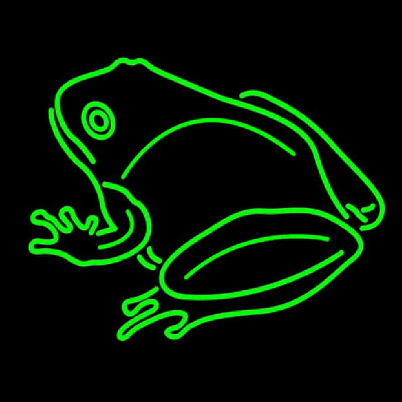 Custom Frog Logo Neon Sign USA