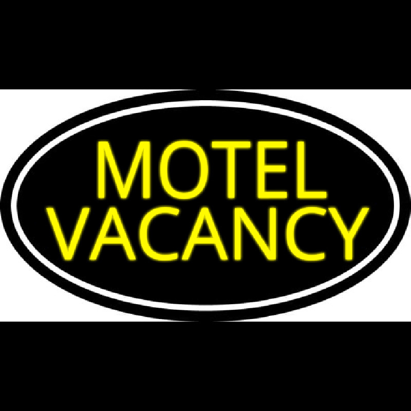 Custom Funky Motel Vacancy Neon Sign USA