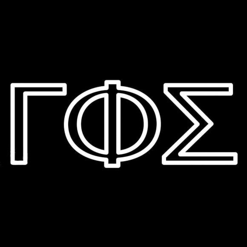 Custom Gamma Phi Sigma Latino Greek Neon Sign USA