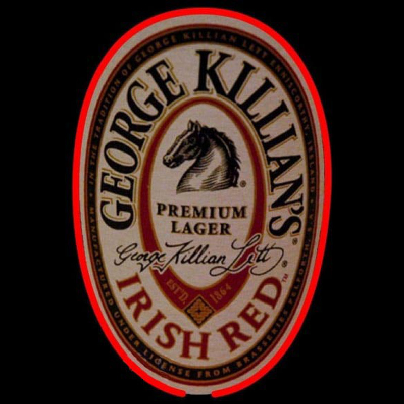 Custom George Killians Irish Red Beer Sign Neon Sign USA