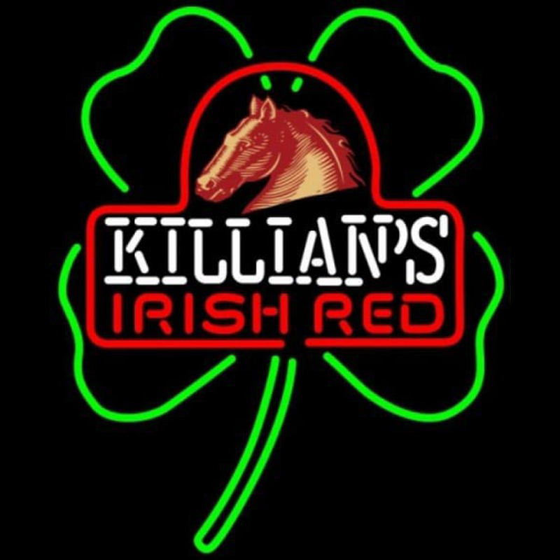 Custom George Killians Irish Red Shamrock Beer Sign Neon Sign USA