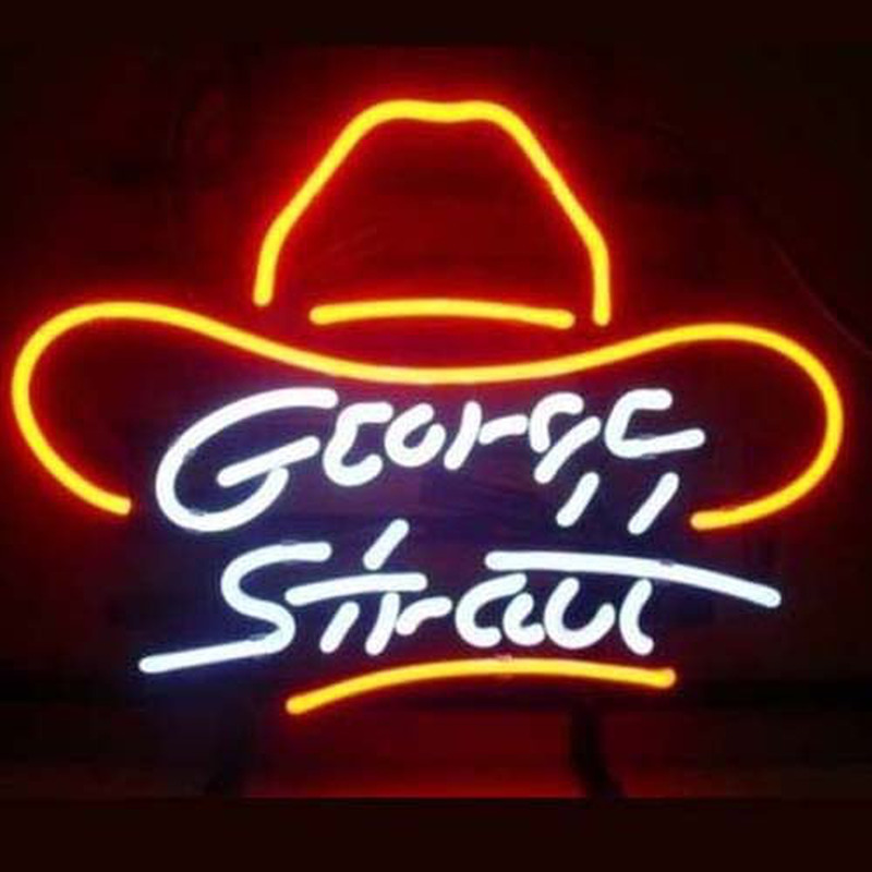 Custom George Stratt Neon Sign USA