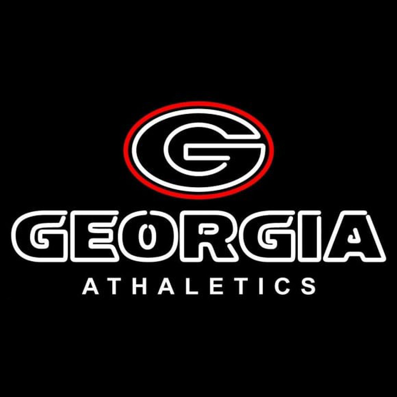 Custom Georgia Bulldogs Alternate 2013 Pres Logo NCAA Neon Sign Neon Sign USA