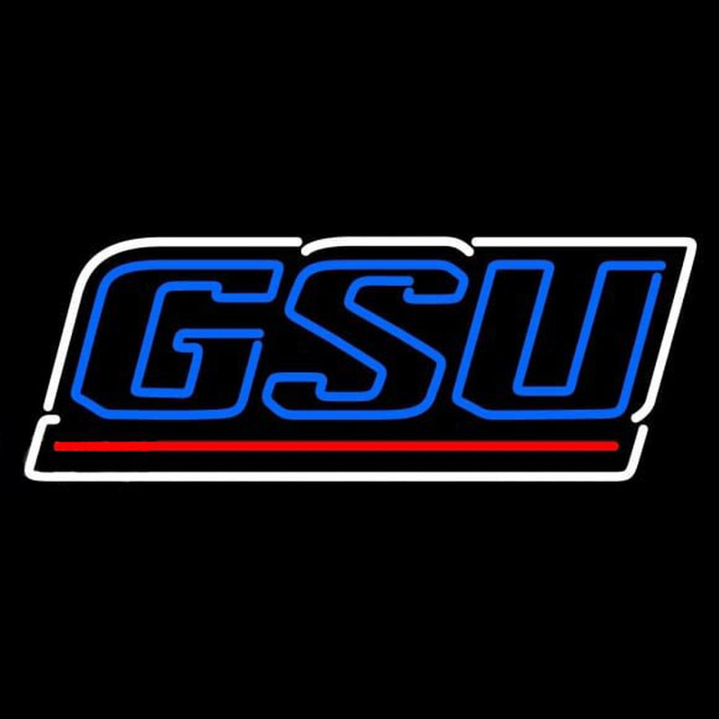Custom Georgia State Panthers Wordmark 2010 Pres Logo NCAA Neon Sign Neon Sign USA