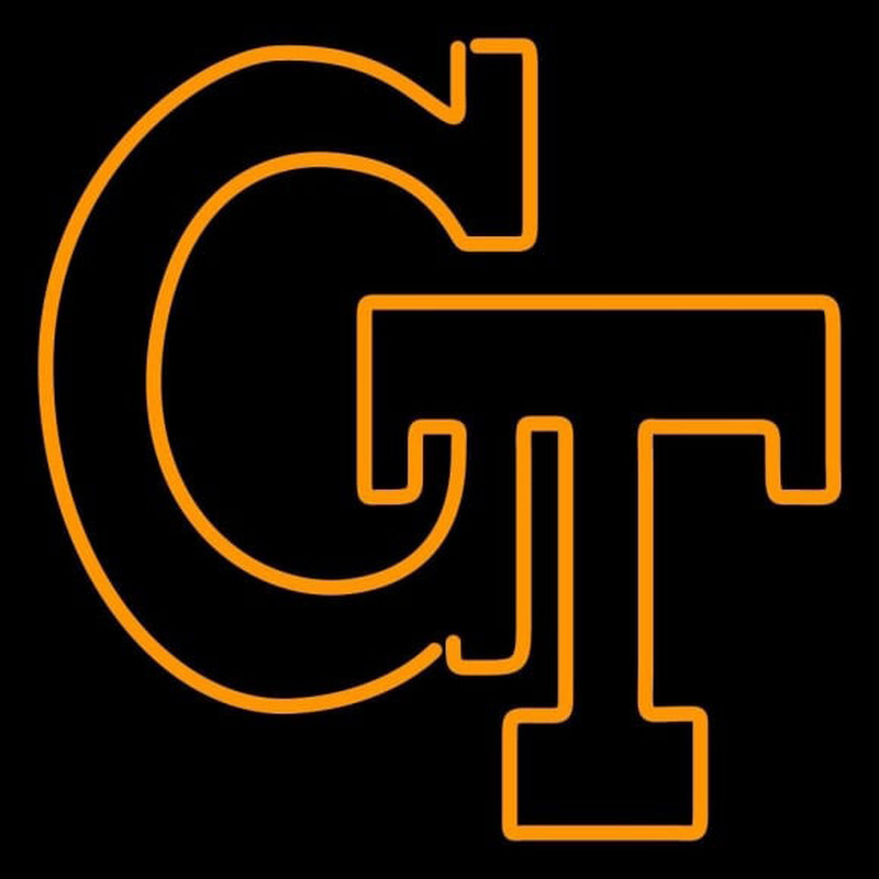 Custom Georgia Tech Yellow Jackets Alternate 1969 Pres Logo NCAA Neon Sign Neon Sign USA