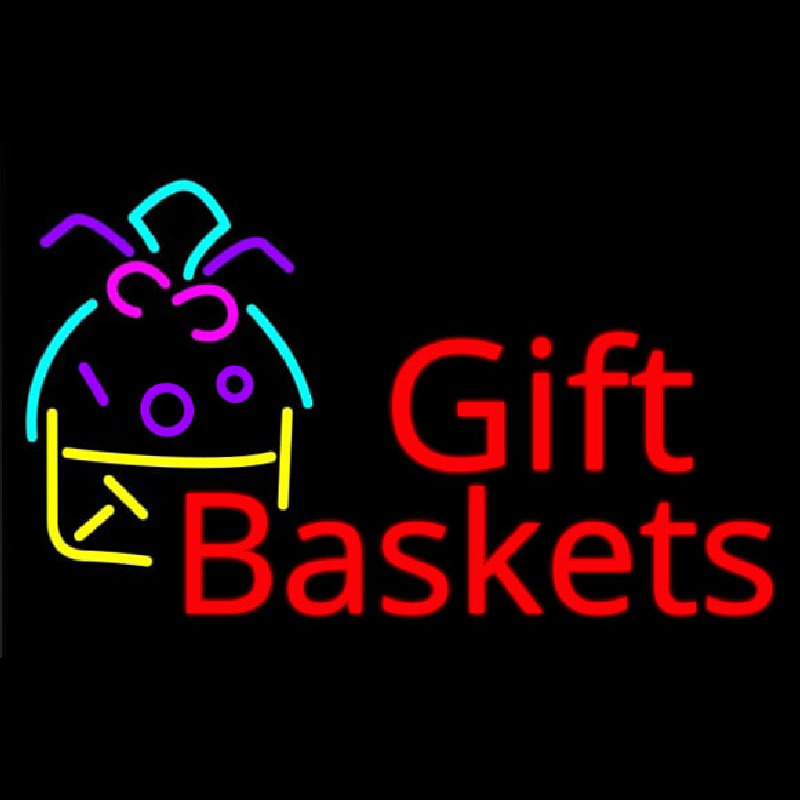 Custom Gift Baskets Neon Sign USA