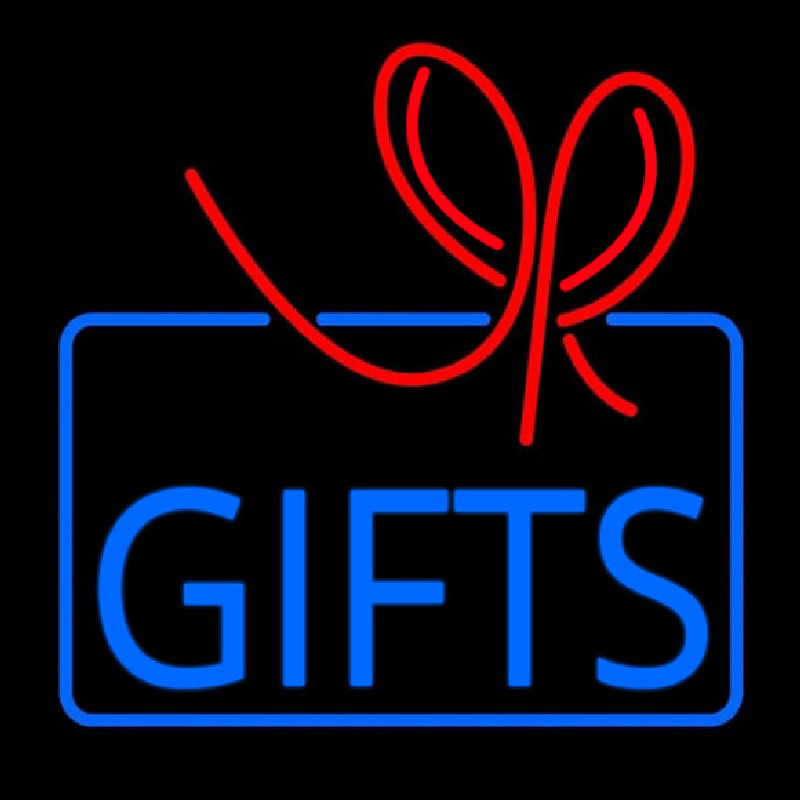 Custom Gifts Block Logo Neon Sign USA