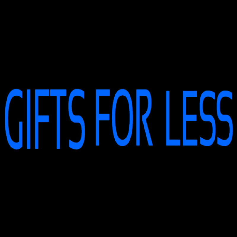Custom Gifts For Less Block Neon Sign USA