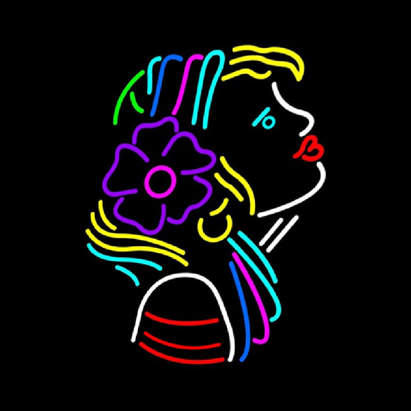 Custom Girls Logo Neon Sign USA