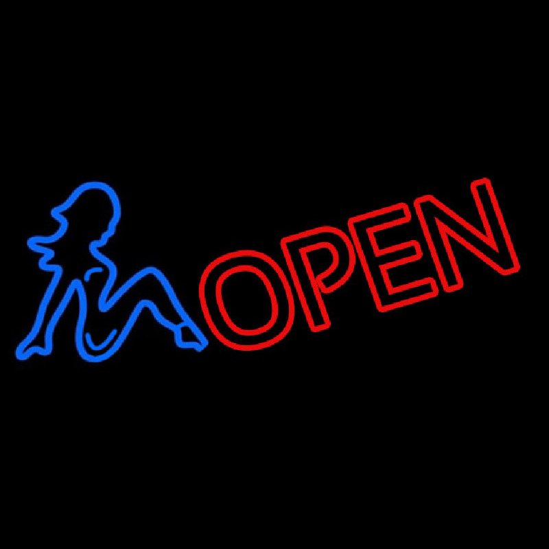 Custom Girls Strip Club Open Neon Sign USA