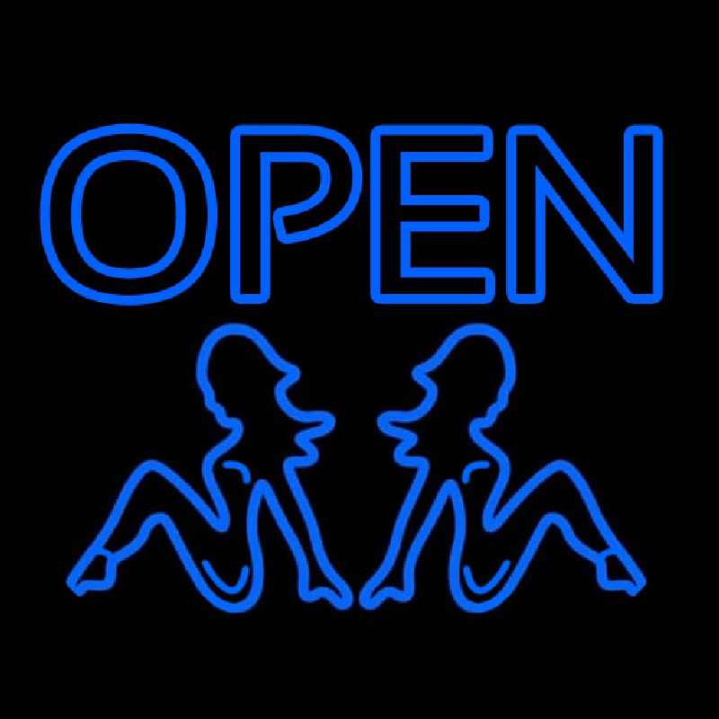 Custom Girls Strip Club Open Neon Sign USA