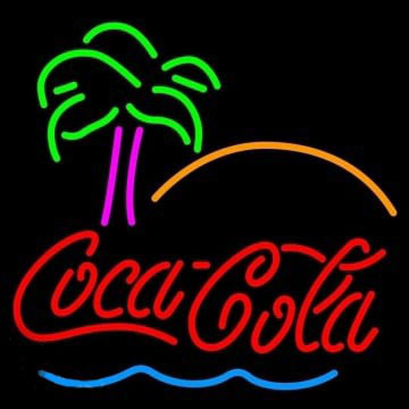 Custom Go Coca Cola Tree Neon Sign USA