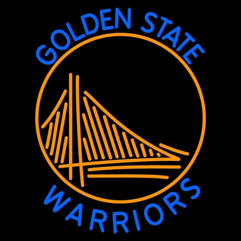 Custom Golden State Warriors NBA Logo Neon Sign Neon Sign USA
