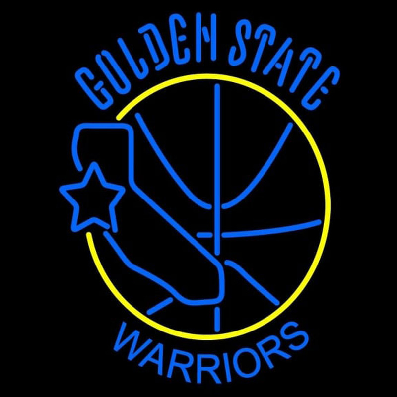 Custom Golden State Warriors Primary 1975 76 1987 88 Logo NBA Neon Sign Neon Sign USA