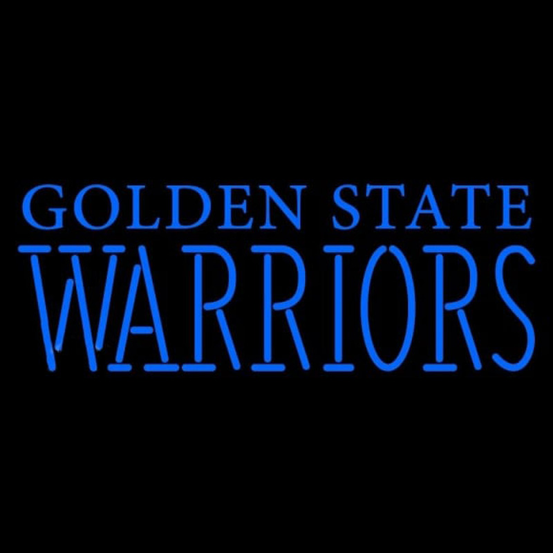 Custom Golden State Warriors Wordmark 1997 98 2009 10 Logo NBA Neon Sign Neon Sign USA