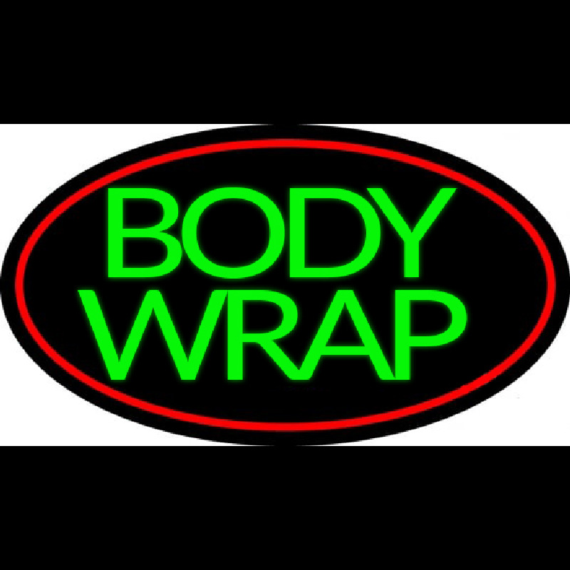 Custom Green Body Wraps Neon Sign USA