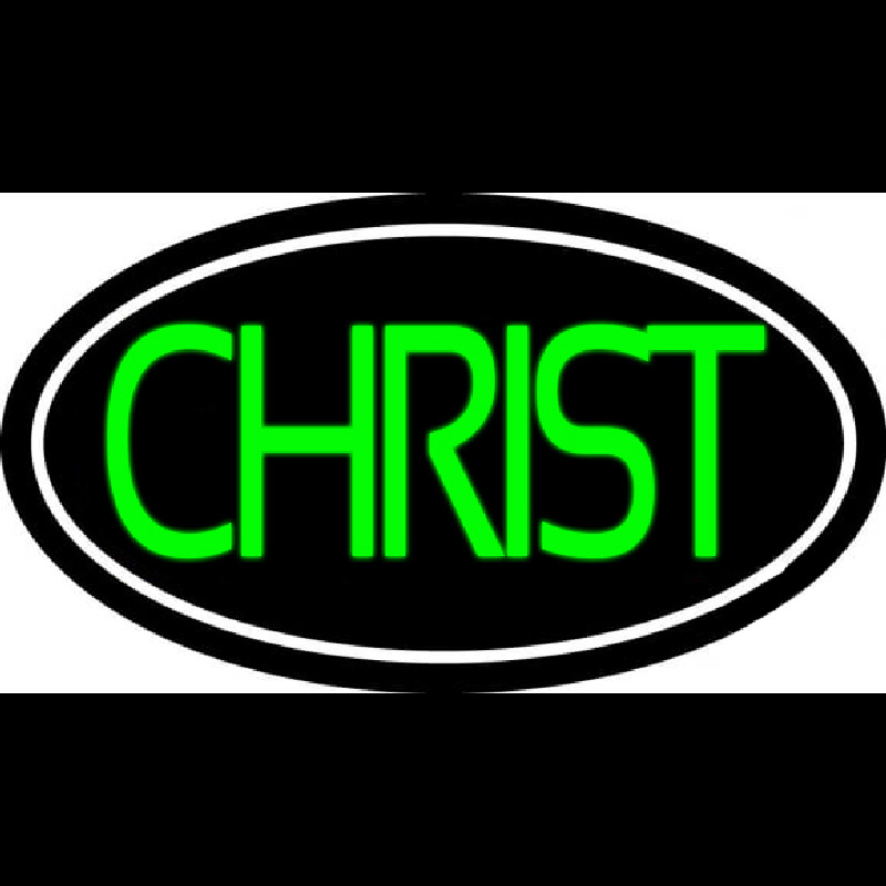 Custom Green Christ Neon Sign USA