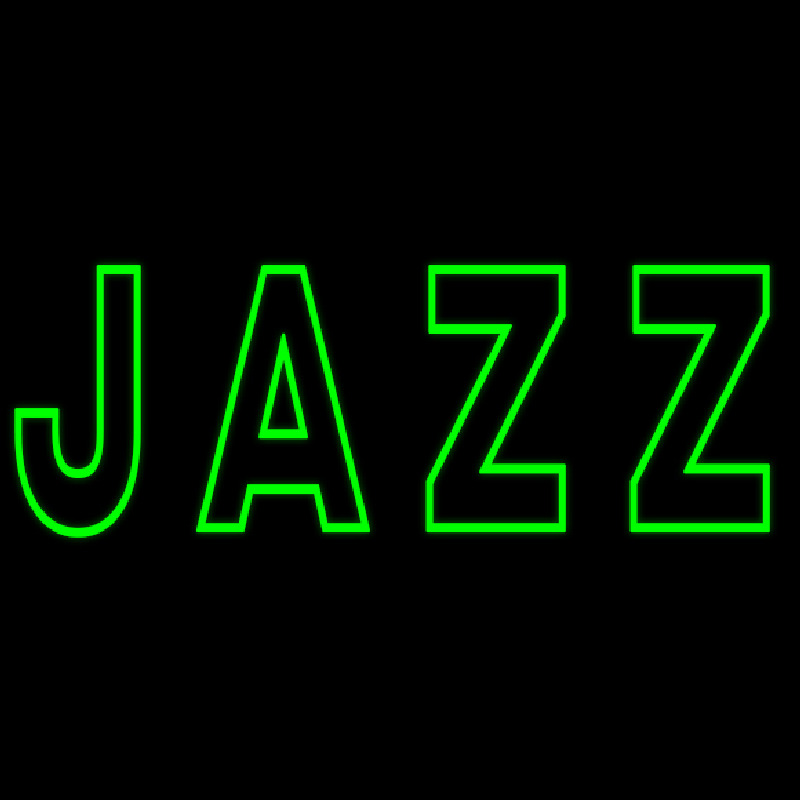 Custom Green Jazz Block 1 Neon Sign USA