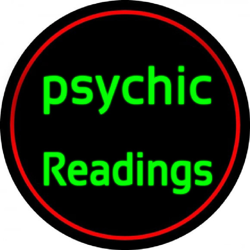 Custom Green Psychic Readings Neon Sign