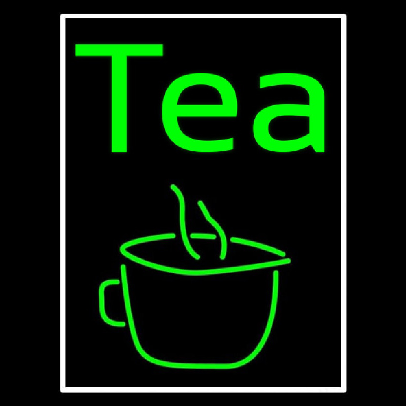 Custom Green Tea Neon Sign USA