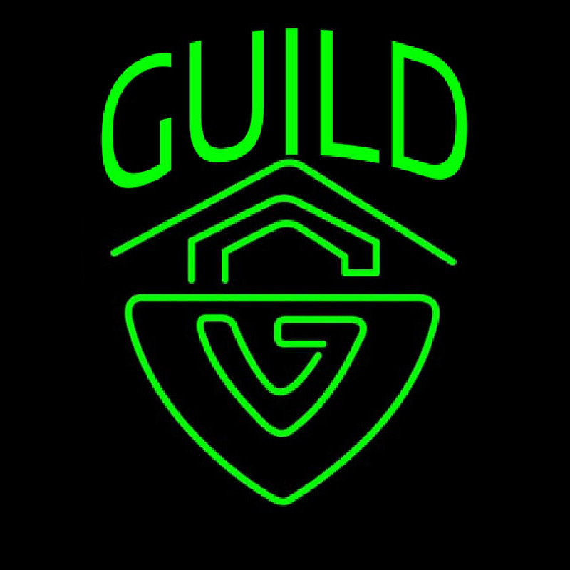 Custom Guild Logo Neon Sign USA