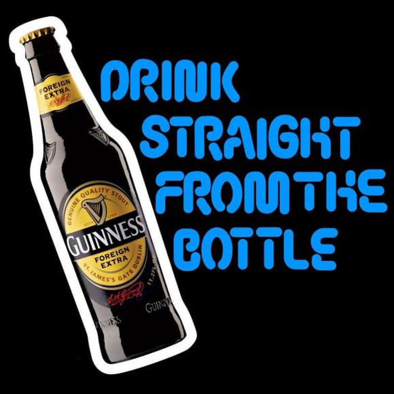 Custom Guinness BottoleBeer Sign Neon Sign USA