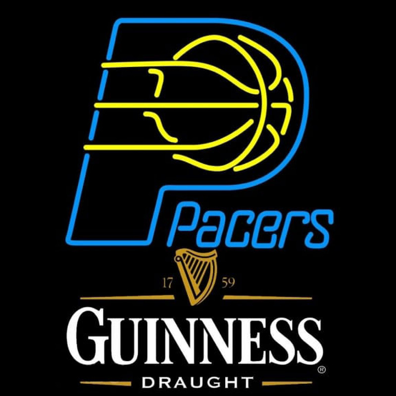 Custom Guinness Draught Indiana Pacers NBA Beer Sign Neon Sign USA