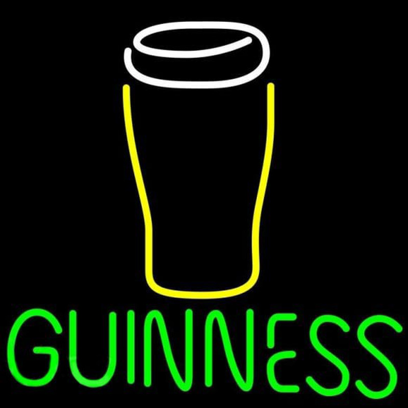 Custom Guinness 2 Beer Sign Neon Sign USA