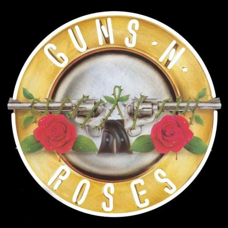 Custom Guns N Roses Ever Time Rock Band Neon Sign USA