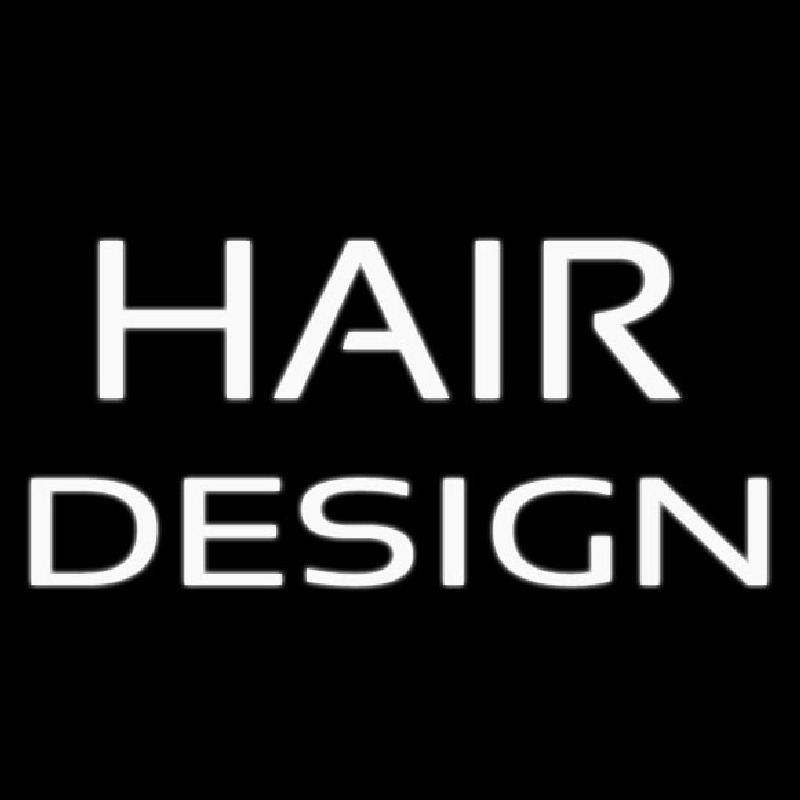 Custom Hair Design Neon Sign USA
