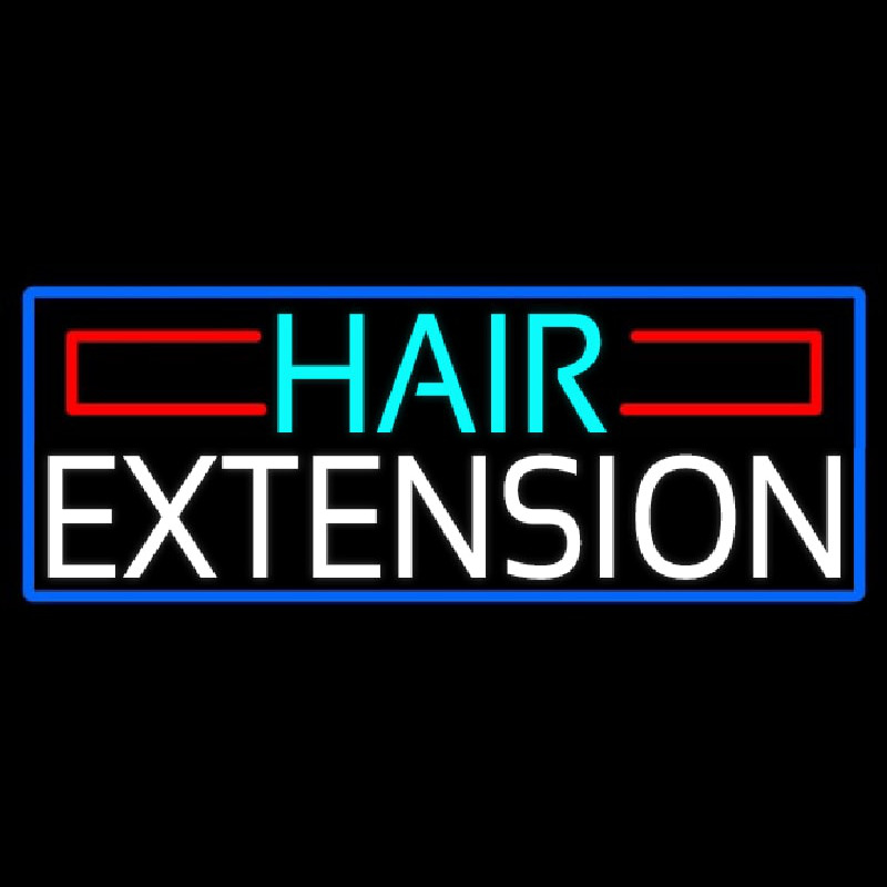 Custom Hair Extension Neon Sign USA