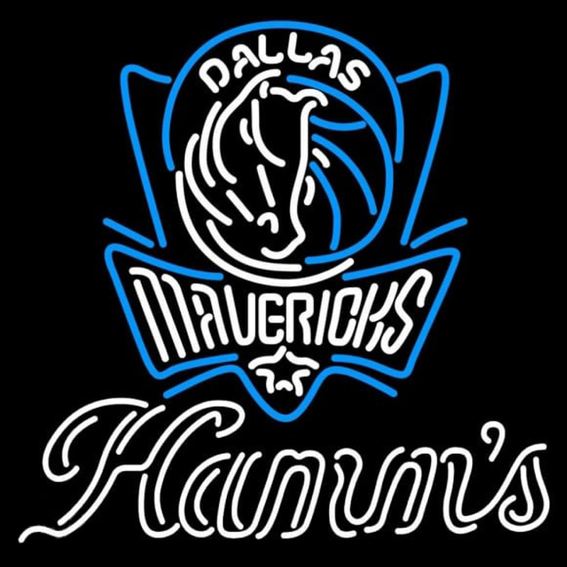 Custom Hamms Dallas Mavericks NBA Beer Sign Neon Sign USA
