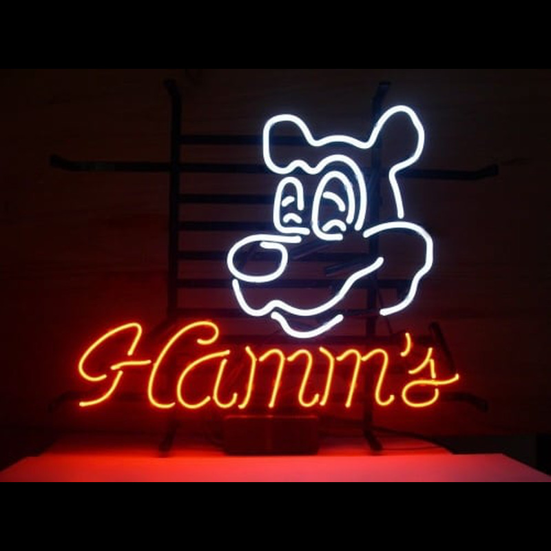 Custom Hamms Dog Neon Sign USA