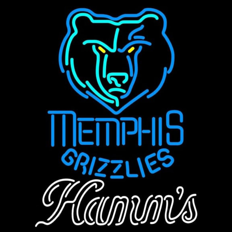 Custom Hamms Memphis Grizzlies NBA Beer Sign Neon Sign USA