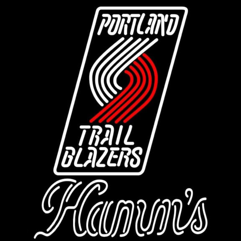 Custom Hamms Portland Trail Blazers NBA Beer Sign Neon Sign USA