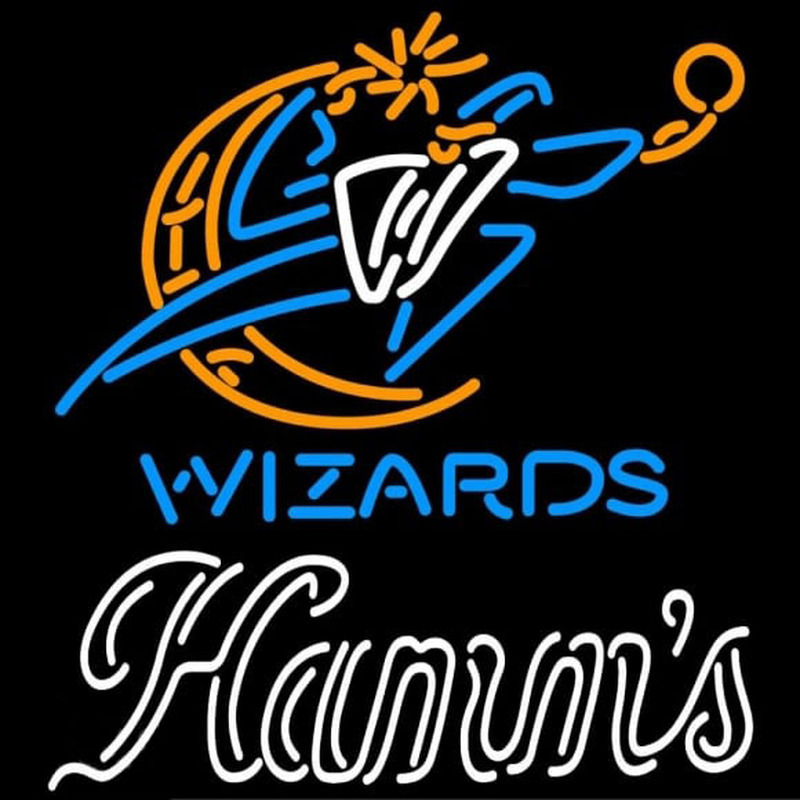 Custom Hamms Washington Wizards NBA Beer Sign Neon Sign USA