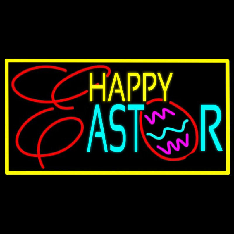 Custom Happy Easter 1 Neon Sign USA