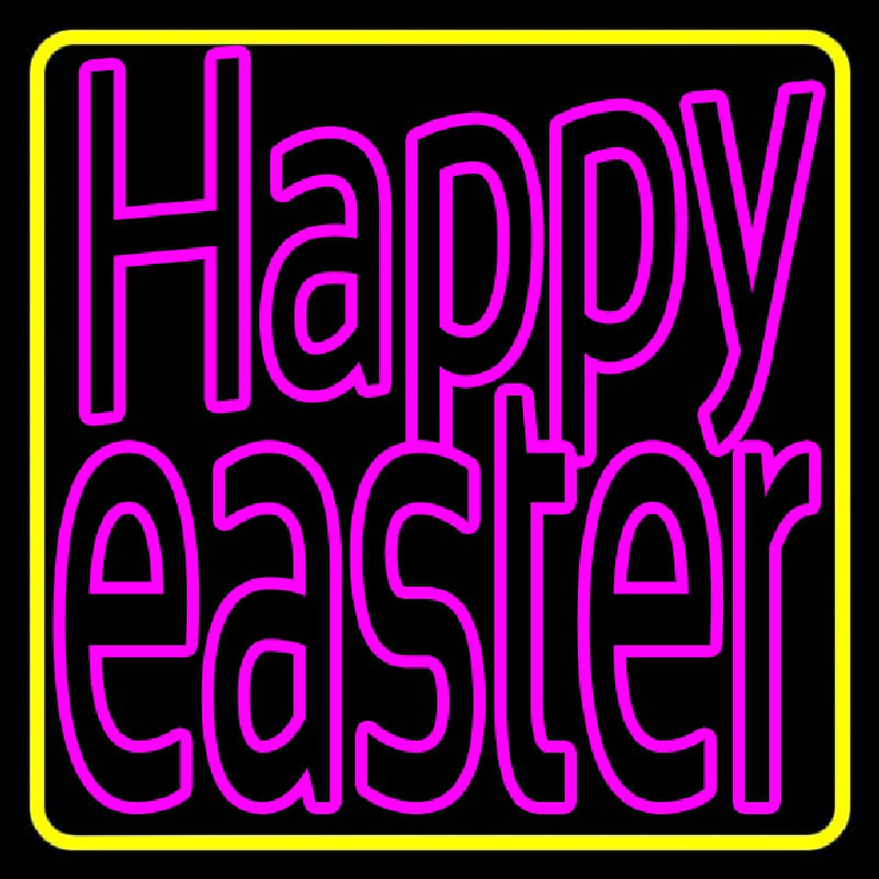Custom Happy Easter 1 Neon Sign USA