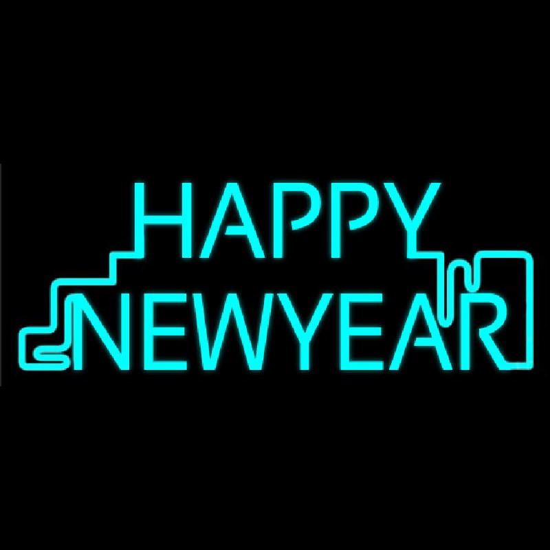 Custom Happy New Year Neon Sign USA